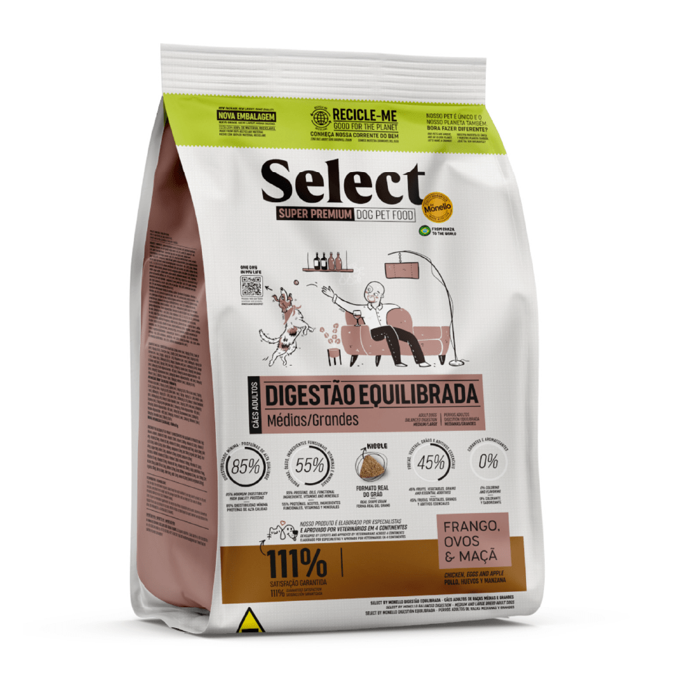 MONELLO SELECT SUPER PREMIUM ADT RZ Md/Gr X 2 kg
