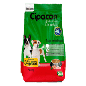 MUESTRA CIPACAN RAZAS PEQ X100GR X 50UND MG