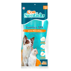 GUANTE  CON SENTIDO Spa Azul Mascotas