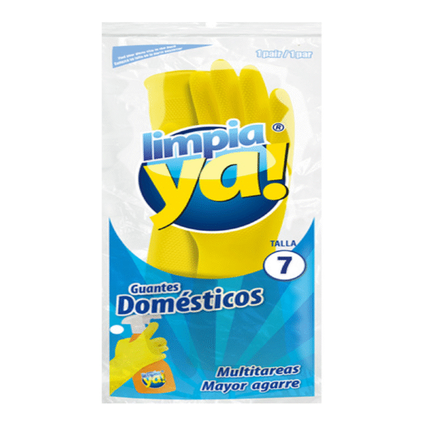 GUANTE LIMPIAYA AMARILLO