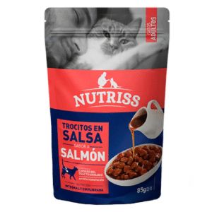 NUTRISS GATOS ADULT SALSA SALMON X 85GR