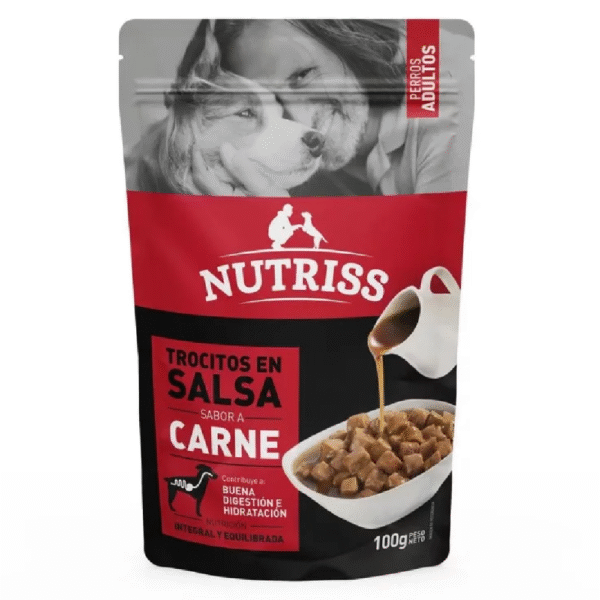 NUTRISS Sobre ADULT SALSA CARNE X 100 GR