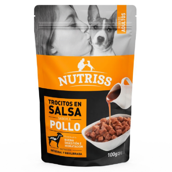 NUTRISS Sobre ADULT SALSA POLLO X 100GR